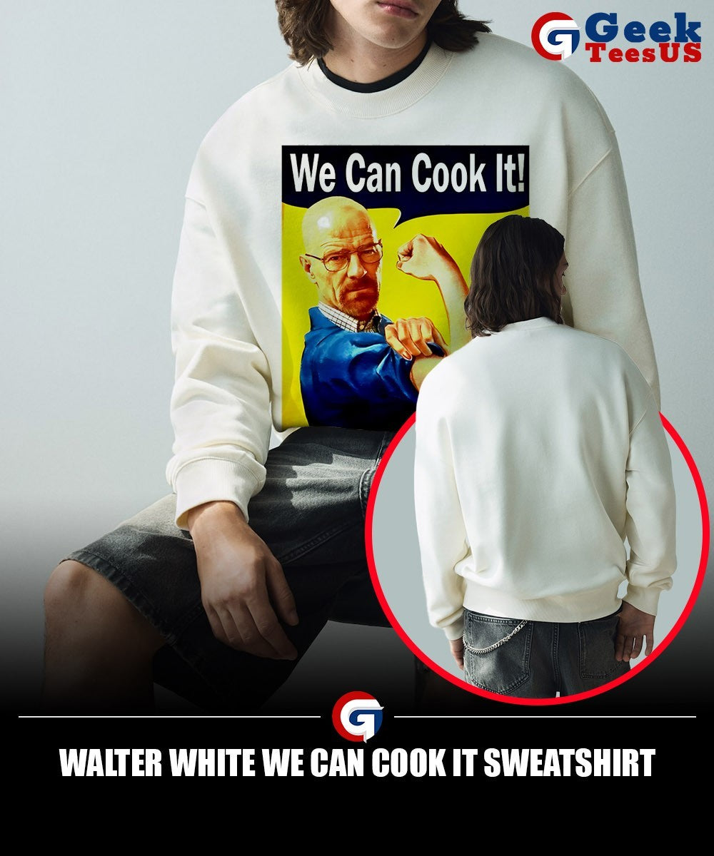 Walter White we can cook it shirt Unisex , , , Long Sleeve Tee