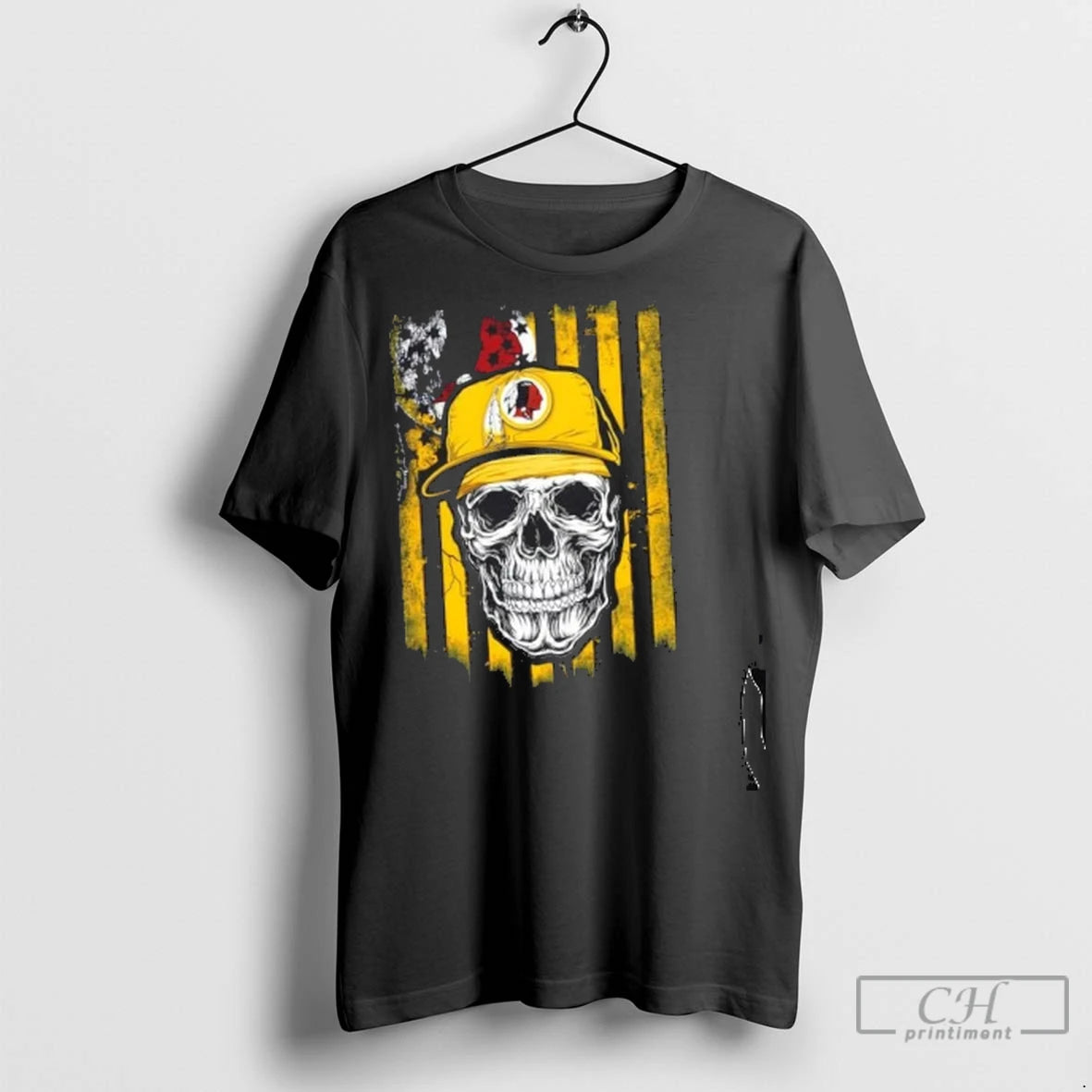 Washington Redskins X Skull Hip Hop Us Flag