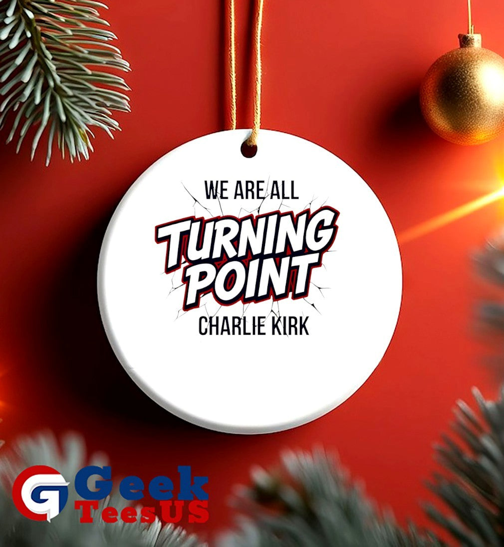 We are all Turning Point Charlie Kirk shirt Unisex , , , Long Sleeve Tee