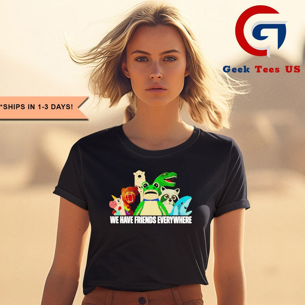 We have friends everywhere Portland Frog shirt Unisex , , , Long Sleeve Tee