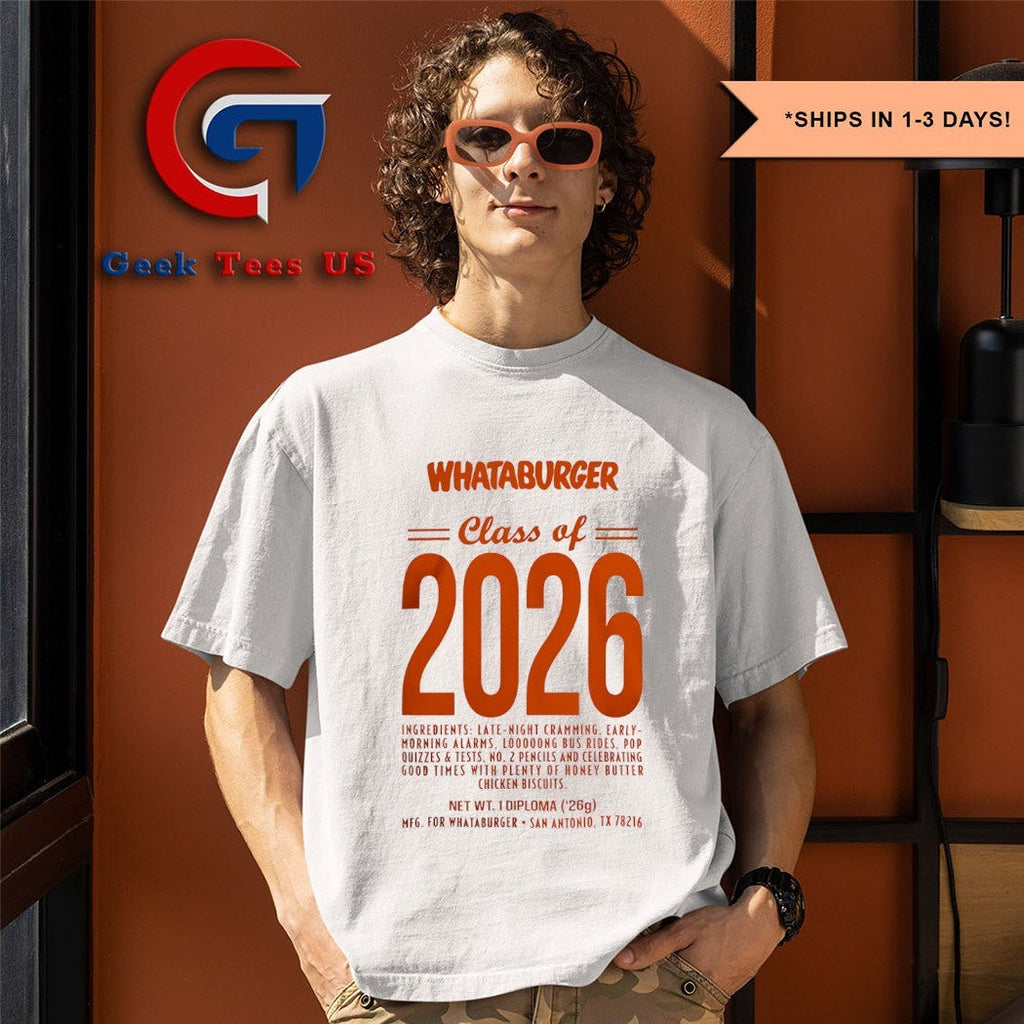 Whataburger Class Of 2026 High School College shirt Unisex , , , Long Sleeve Tee