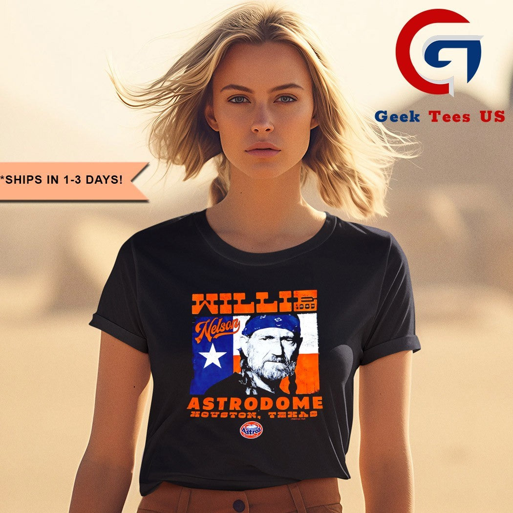 Willie Nelson Astrodome Houston Texas shirt Unisex , , , Long Sleeve Tee