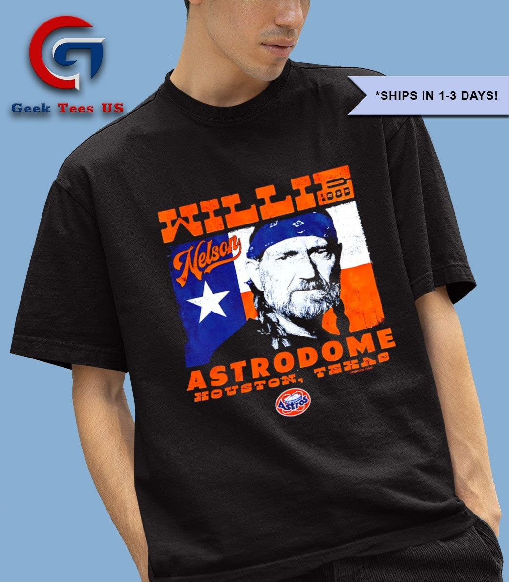 Willie Nelson Astrodome Houston Texas shirt Unisex , , , Long Sleeve Tee