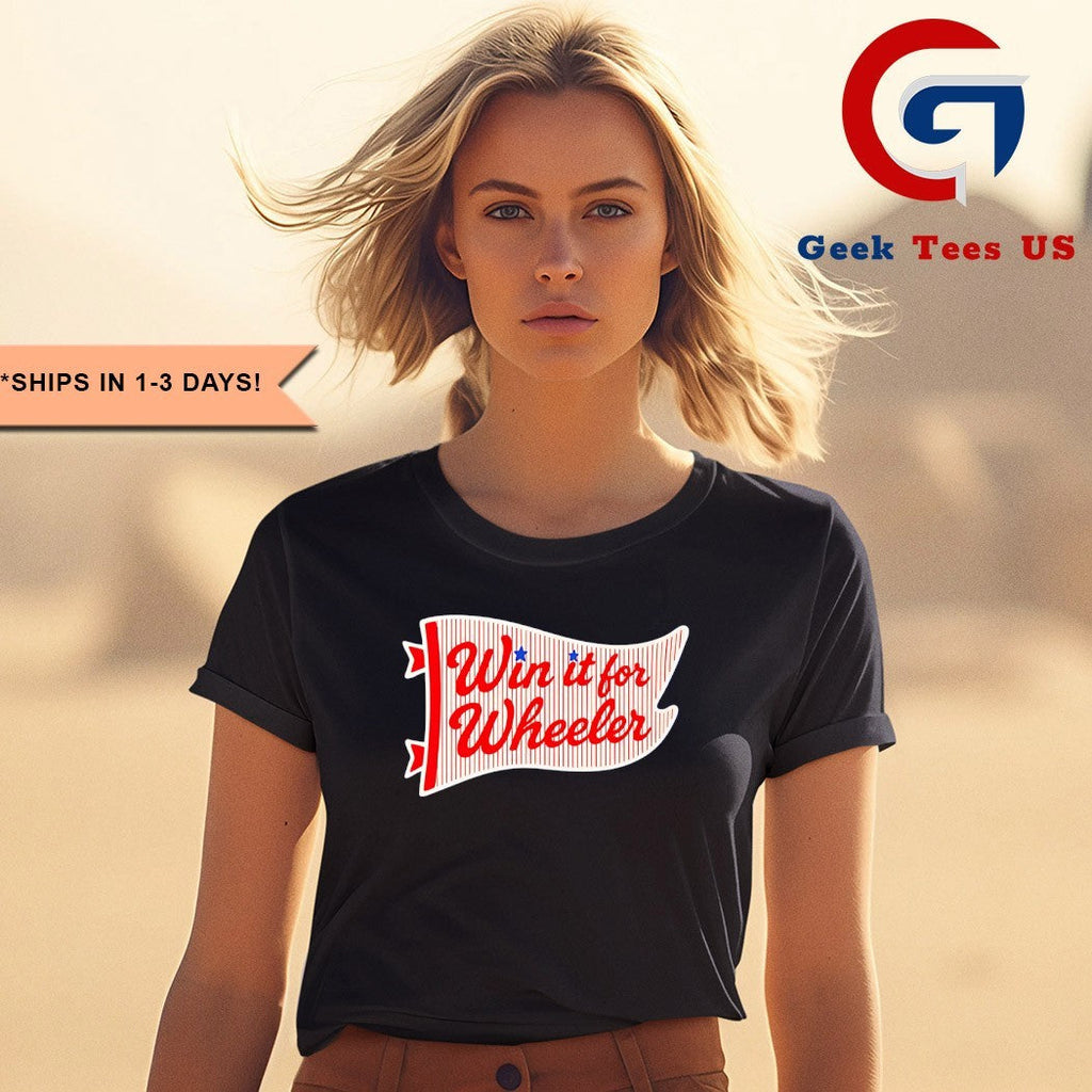Win it for wheeler Philadelphia Phillies flag shirt Unisex , , , Long Sleeve Tee