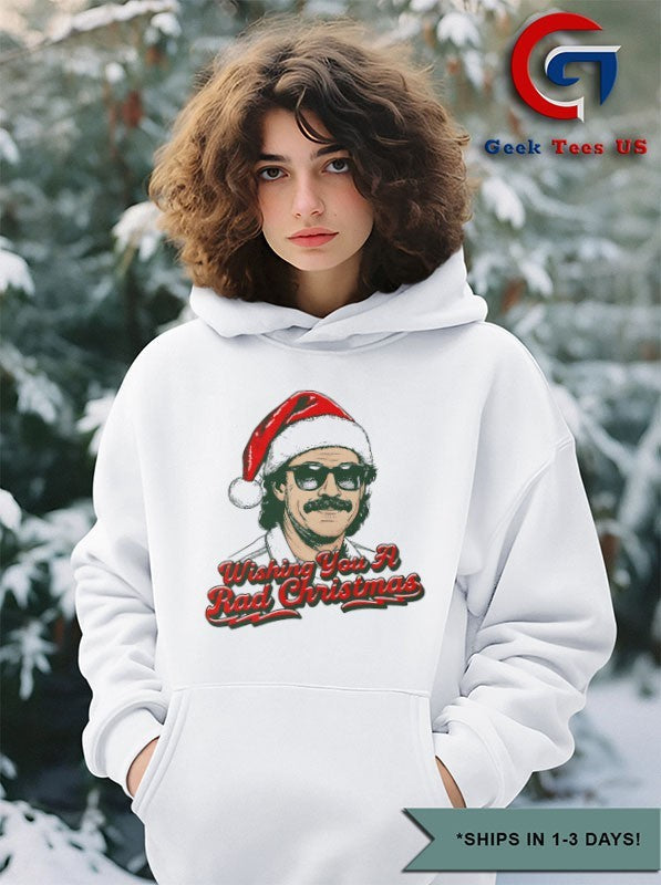 Wishing you a rad Christmas shirt Unisex , , , Long Sleeve Tee
