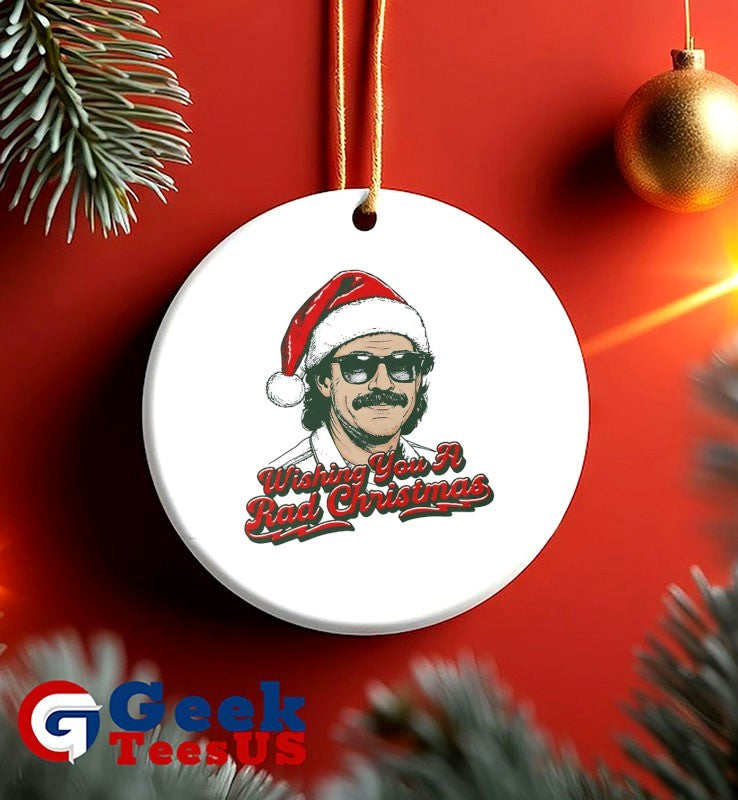 Wishing you a rad Christmas shirt Unisex , , , Long Sleeve Tee
