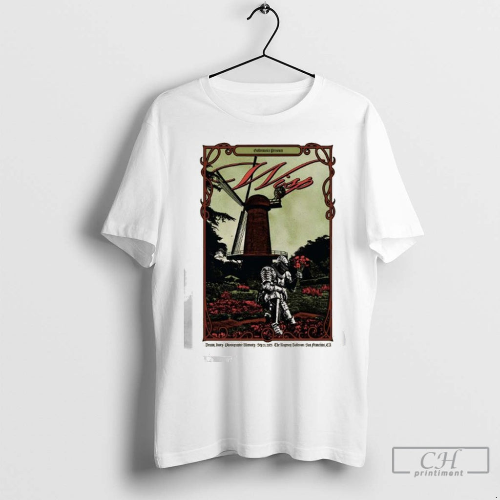 Wisp The Regency Ballroom In San Francisco Ca Sep 21 2025 Ladies T Shirt Jpg