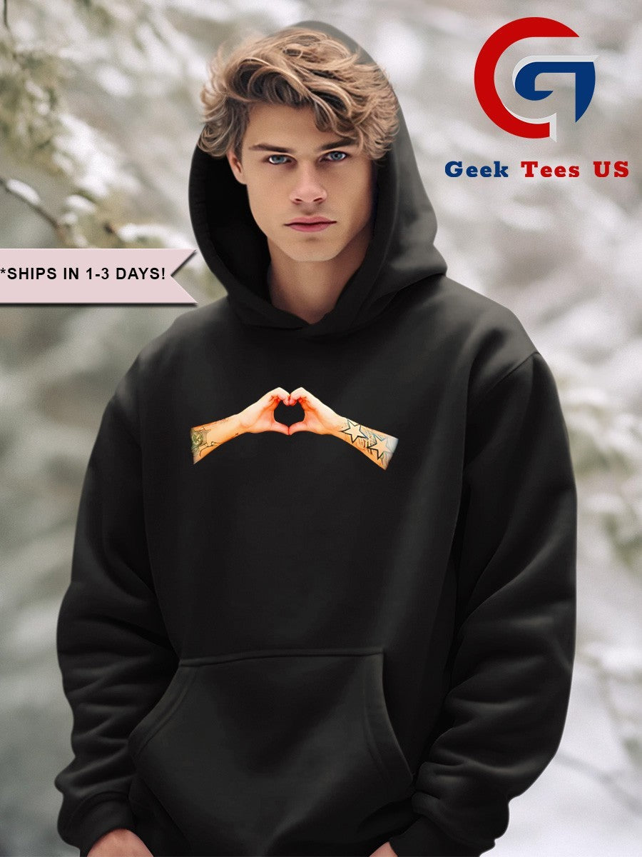 Without love there is no life Will Mahony love hands Unisex , , , Long Sleeve Tee