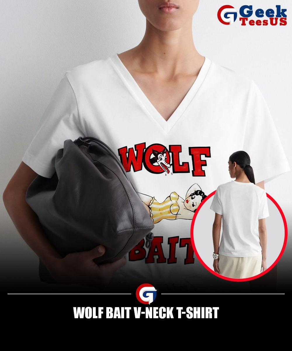 Wolf bait shirt Unisex , , , Long Sleeve Tee