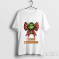 Women Grinch Bow Tie Texas Longhorns Logo