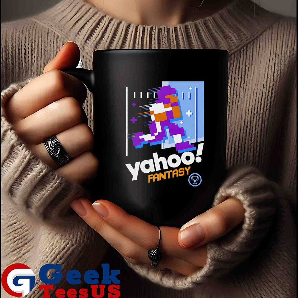 Yahoo Fantasy 8 bit shirt Unisex , , , Long Sleeve Tee