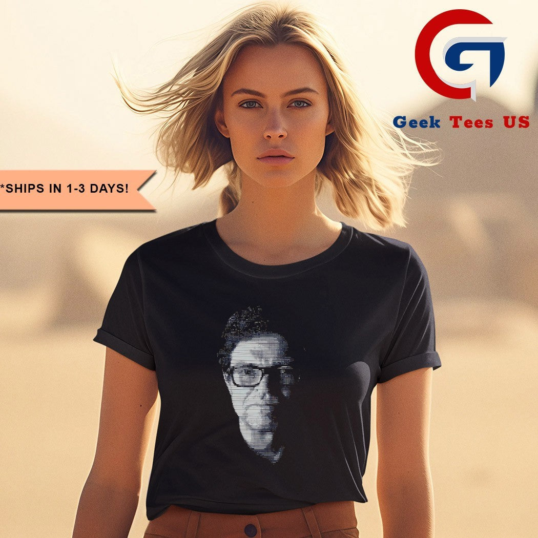 Yann LeCun ASCII portrait shirt Unisex , , , Long Sleeve Tee