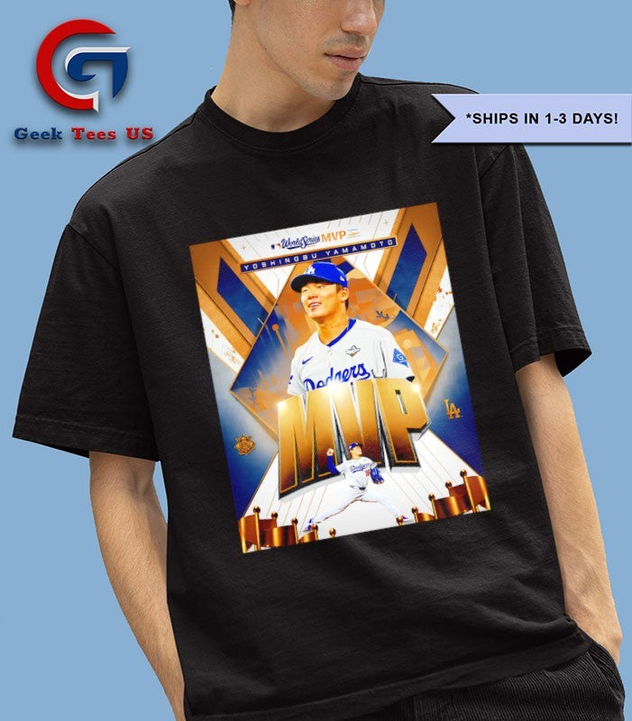 Yoshinobu Yamamoto MVP Los Angeles Dodgers 2025 Mlb World Series Champions shirt Unisex , , , Long Sleeve Tee