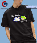 You swan he frog meme shirt Unisex , , , Long Sleeve Tee