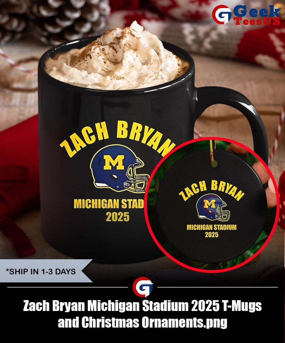 Zach Bryan Michigan Stadium 2025 Unisex , , , Long Sleeve Tee