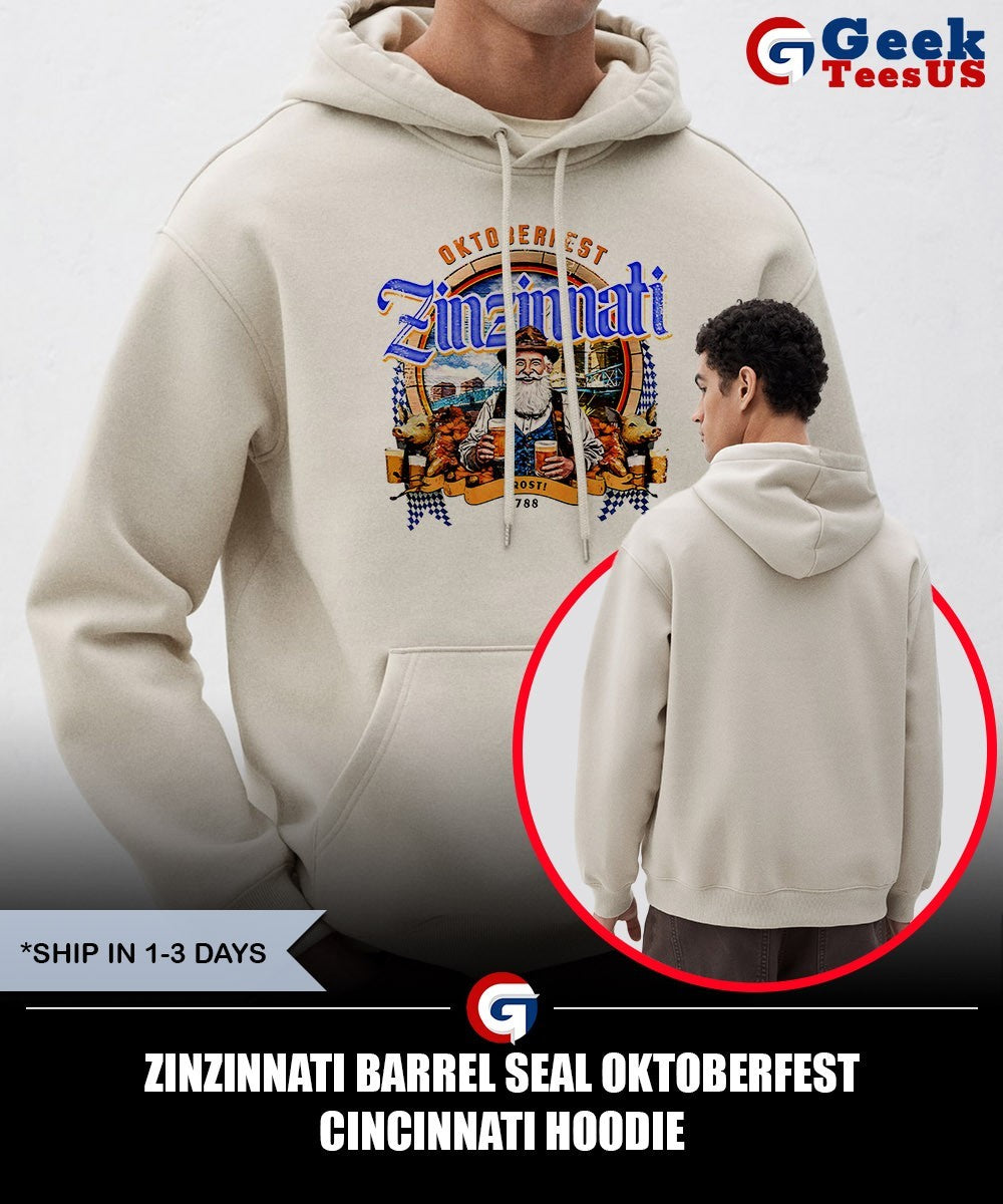 Zinzinnati Barrel Seal Oktoberfest Cincinnati shirt Unisex , , , Long Sleeve Tee