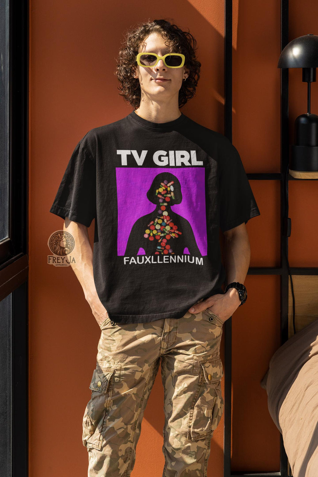 Tv Girl Music Band Merch Indie Music Fauxllennium Album Tee French Exi