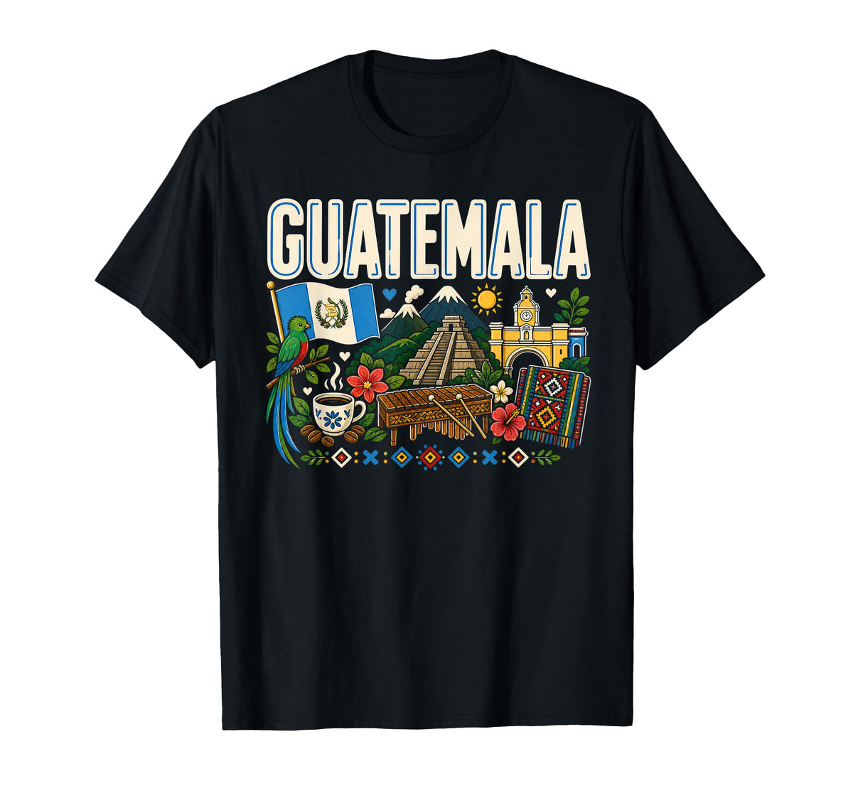 Guatemala Pride Latino Heritage Country Unisex T-shirt, Sweatshirt, Hoodie (1)