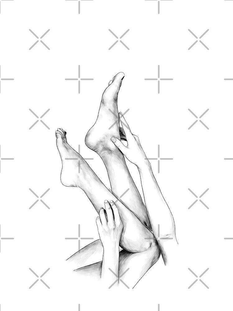 Sexy Long Legs Woman Girl Bath Spa by dk-design85