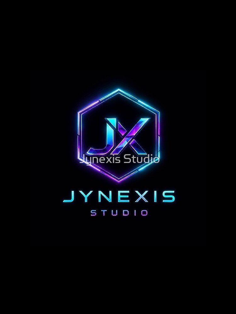 Jynexis Neon Cyber Logo by Jynexis Studio
