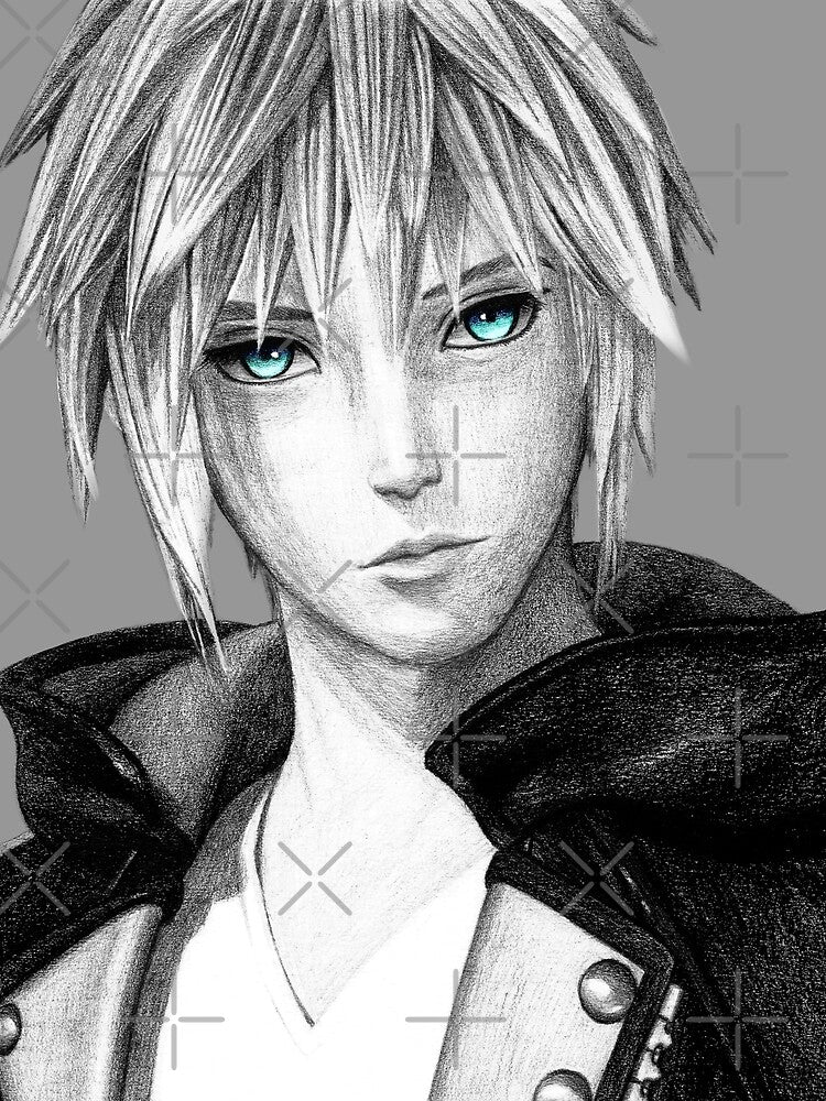 Riku - KH3 - Pencil by AnruiMurasaki