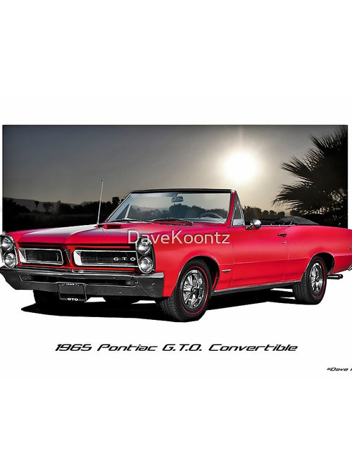 1965 Pontiac GTO Convertible by DaveKoontz