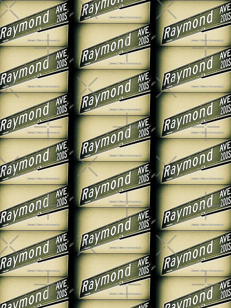 Raymond Avenue, Pasadena, California by Mistah Wilson by The Street Sign Store Unisex , , , Long Sleeve Tee