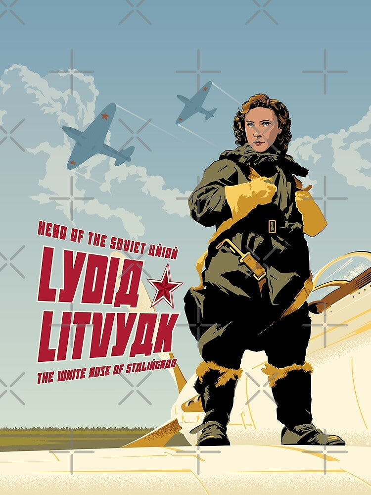 Lydia Litvyak Russian Fighter Pilot by jagerjg26
