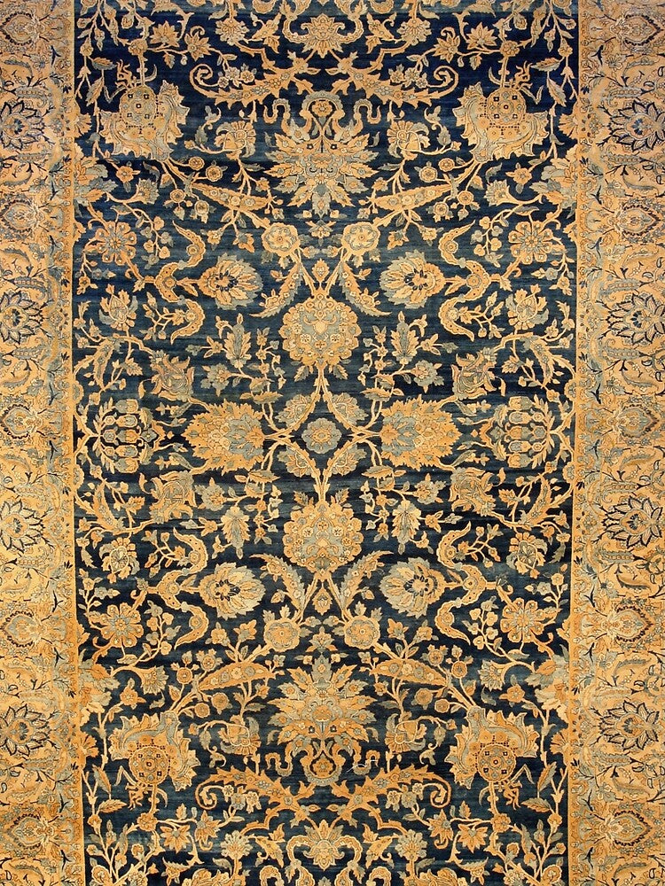 Antique Persian Kirman Rug Print by Vicky Brago-Mitchell®