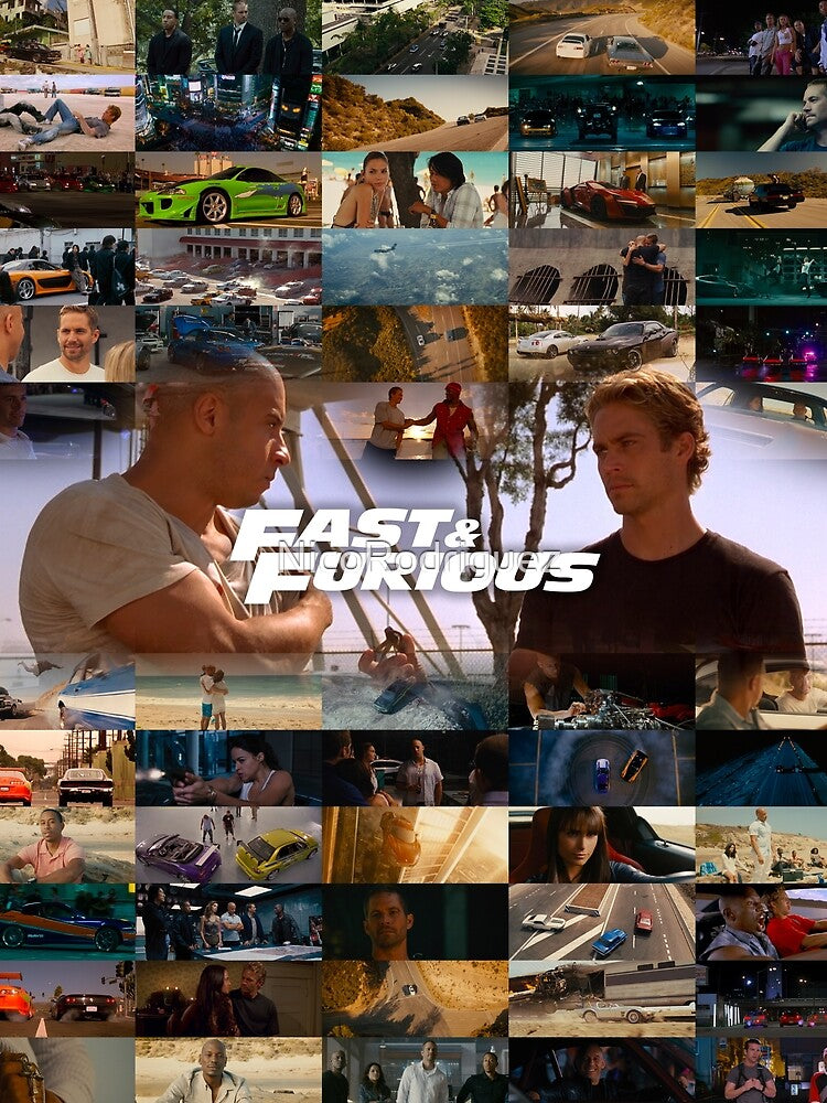 Fast & Furious is History Of Legend - Paul Walker - Vin Diesel by NicoRodriguez