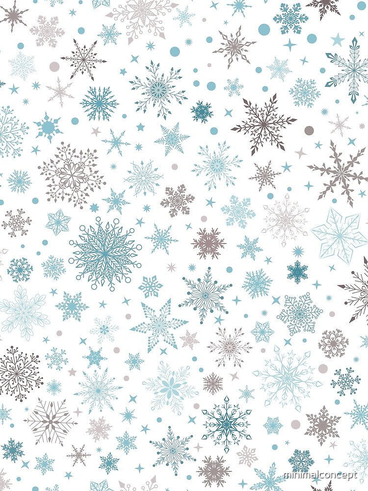 Christmas snowflake pattern by minimalconcept