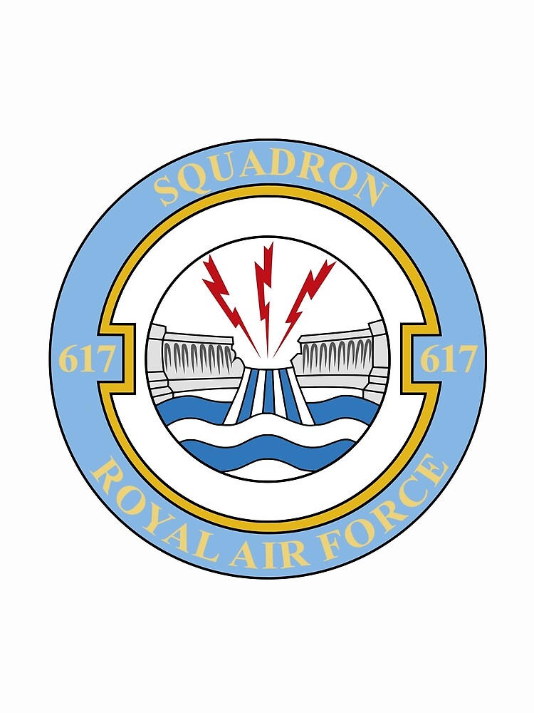 Dambusters - Royal Air Force - 617 Squadron Badge (Operation Chastise) by GigaczArt