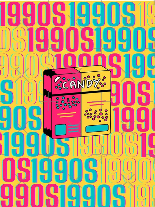 1990s retro design 10 - OG Yellow Background by PunjabanJatti