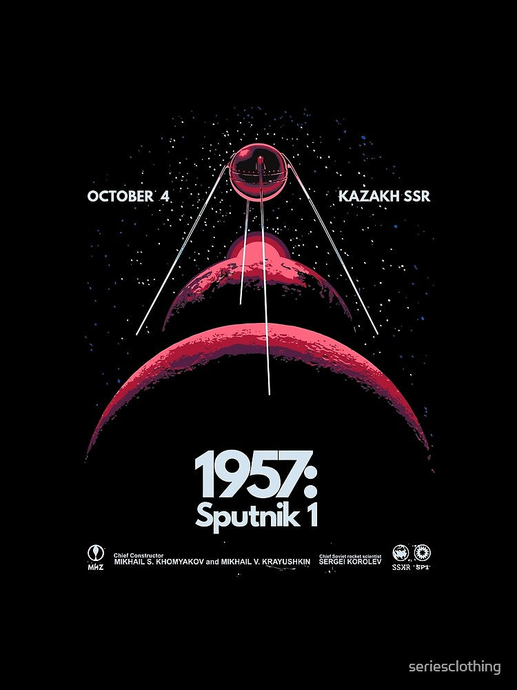The Flash (Cisco's shirt) - 1957 Sputnik 1 by seriesclothing