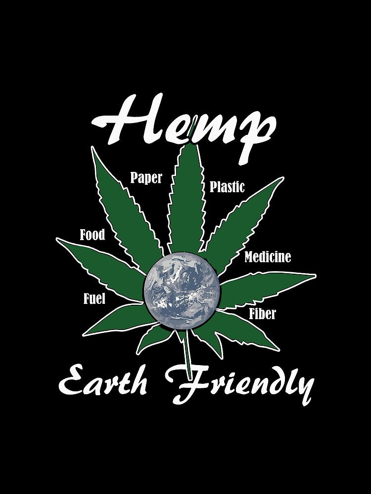 Hemp Earth Day 50th Environment by WanitaDesign