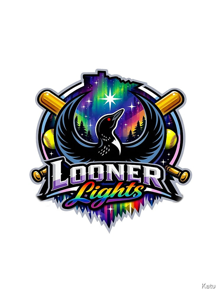 Looner Lights Softball Logo by Katu