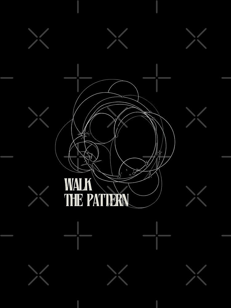 Chronicles of Amber - Walk the Pattern Tshirt by Coloor