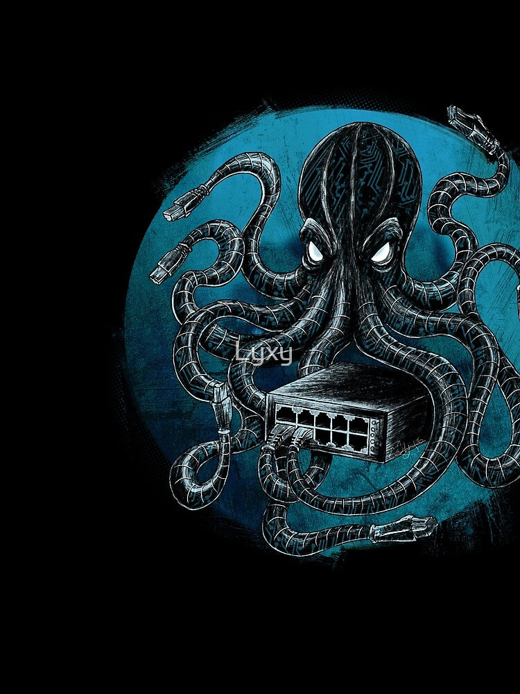 techno Octopus by Lyxy