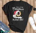 This Is My Christmas Pajama Shirt Washington Redskins Logo Shirt Unisex , , , Long Sleeve Tee