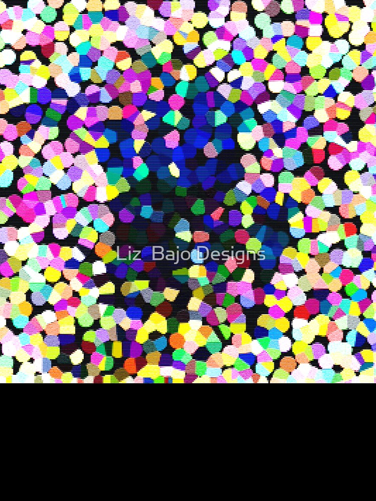 Pixelated Hand by Liz  Bajo Designs