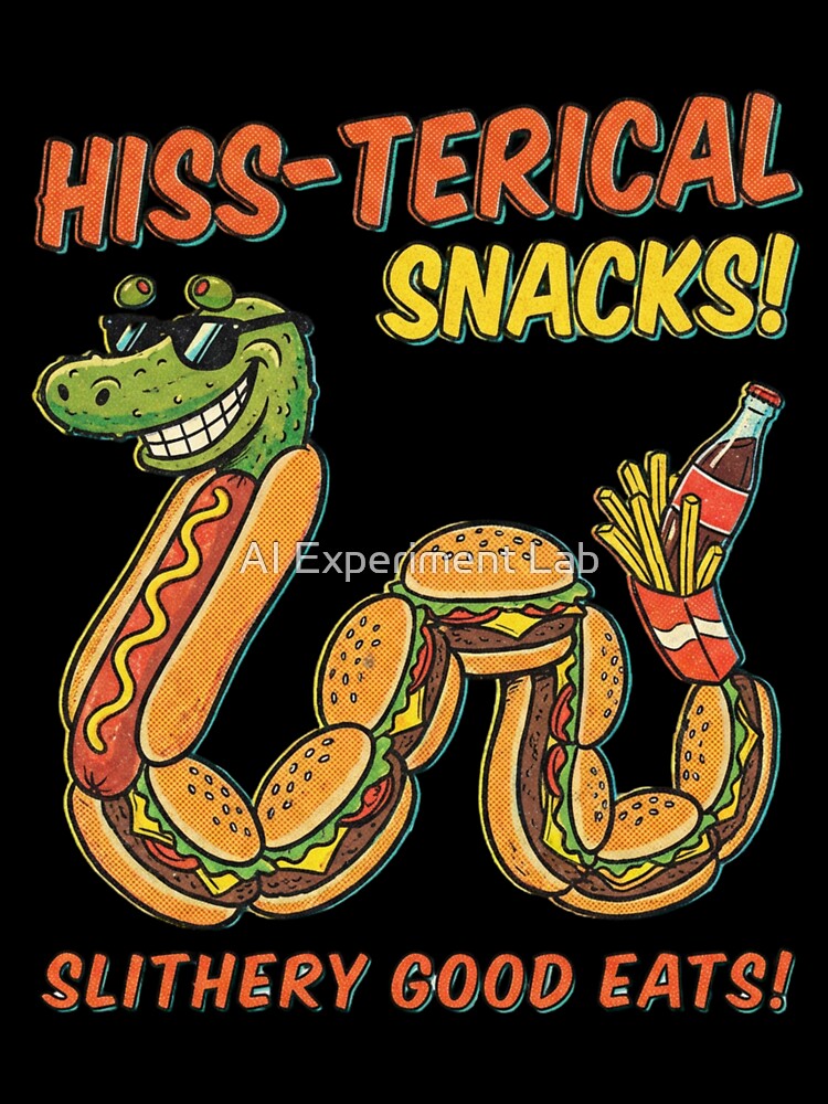 Hiss-terical Snacks! Slithery Good Eats! by AI Experiment Lab