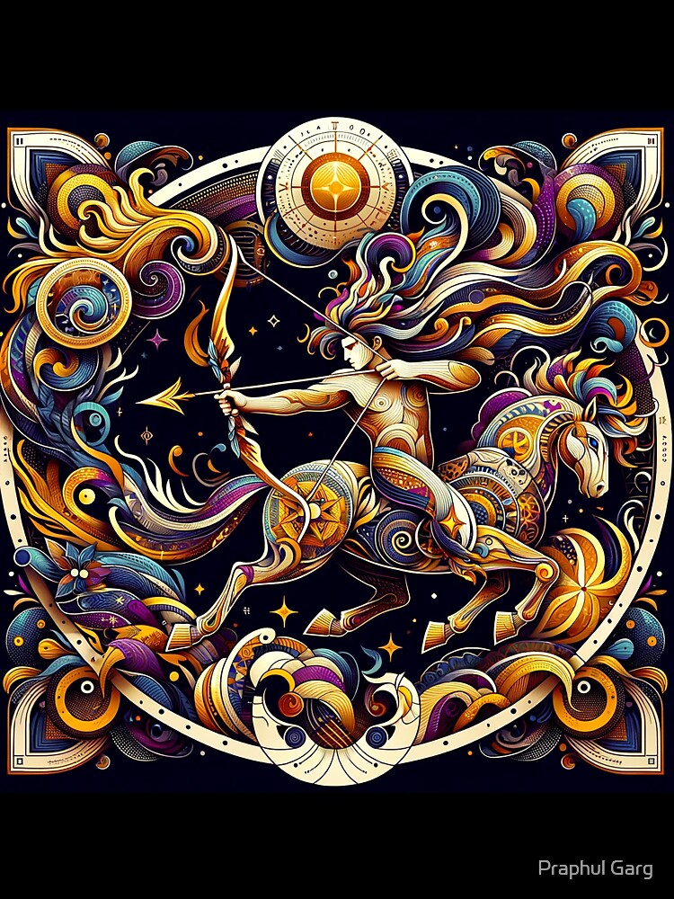 Sagittarius: Zodiac Series by Praphul Garg