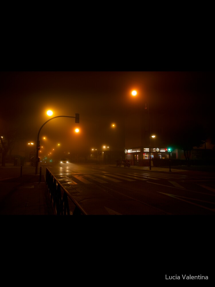 A Foggy Night in Getafe by Lucia Valentina