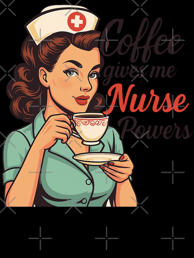 Retro Coffee Gives Me Nurse Powers by legendaryskins