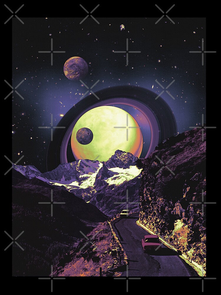 Cosmic Drifters - Retro Futurism by jessgaspar
