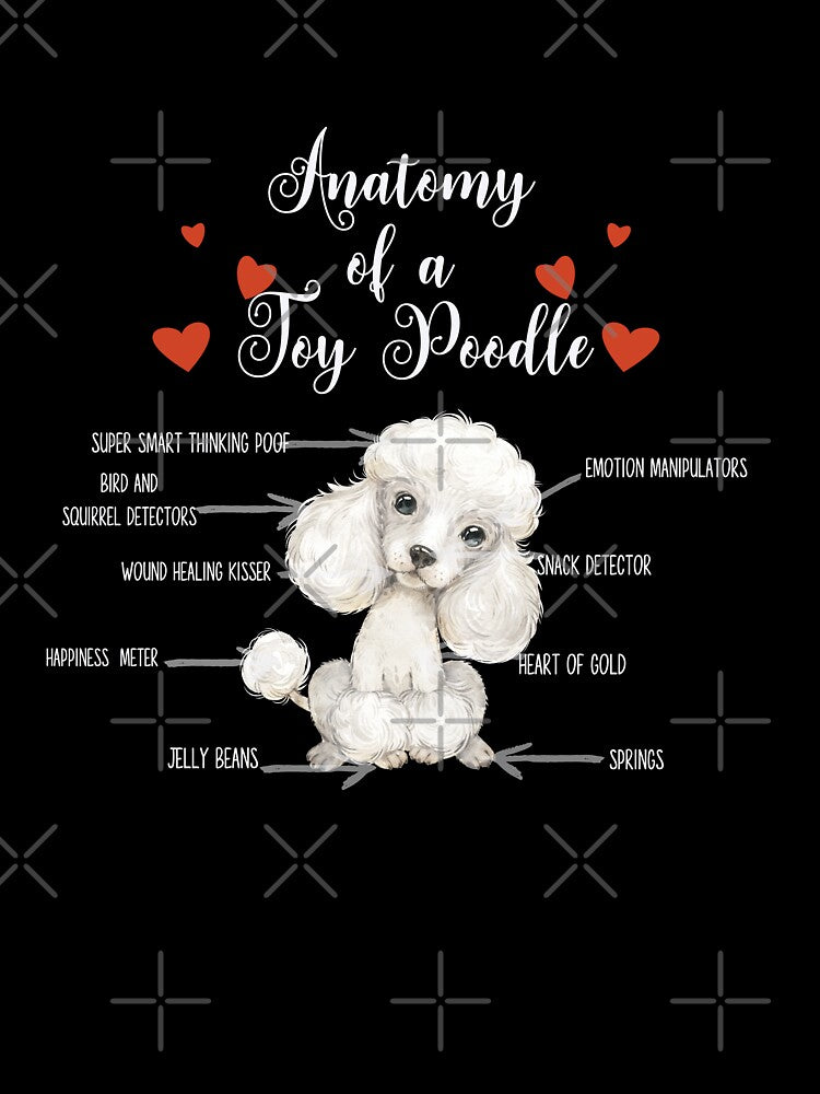 Copy of Anatomy of a poodle- white by Mumzy2many