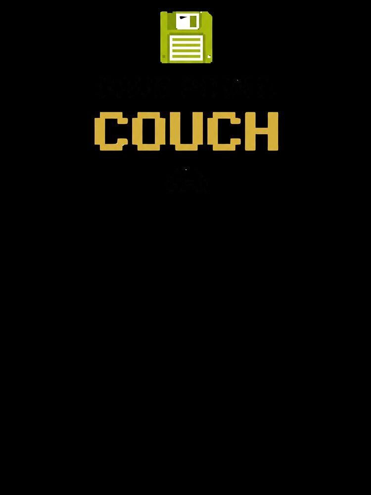 Save Point Couch - Funny Retro Gaming Homebody 8-Bit Pixel Couch Quote by NOCTIX5180
