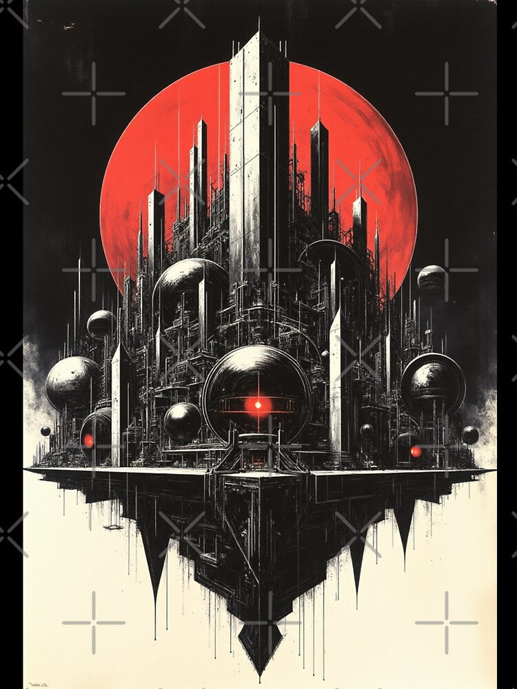 Escape to the red No.2 by MADandSANE-MArt