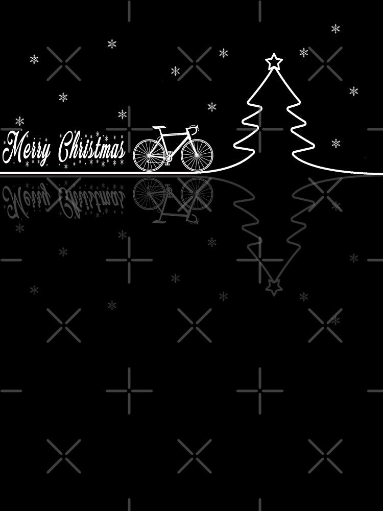 Cycling Merry Christmas Gift: Funny Christmas Gift for Cycling Lover by FamousShirts