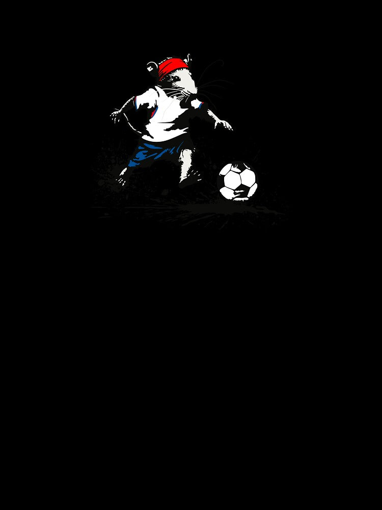 Kickin´Rat: Football fan (France jersey) by flamenco-verde Unisex , , , Long Sleeve Tee